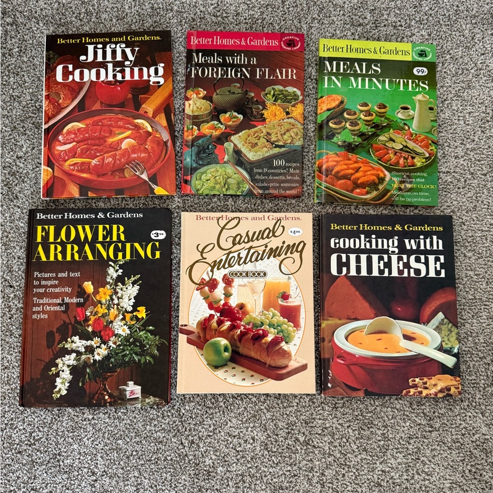Vintage Better Homes And Gardens Cookbook Collection